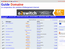 Tablet Screenshot of guide-domaine.fr